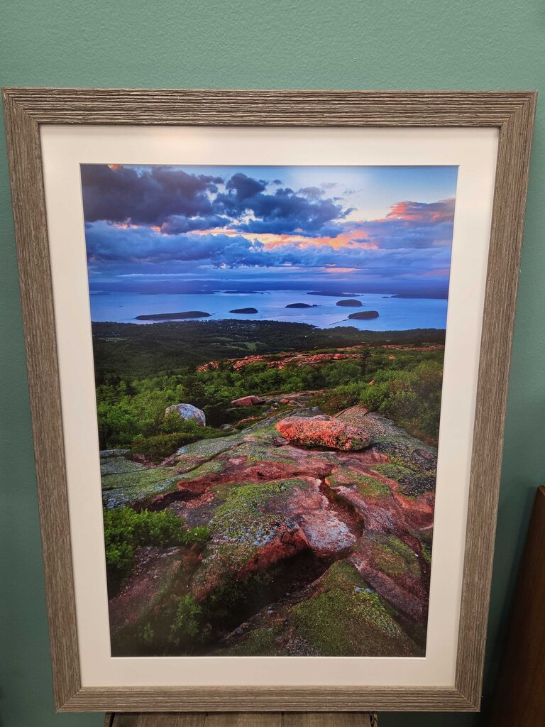 Cadillac Mountain - Acadia National Park, Maine - Framed Photo Print