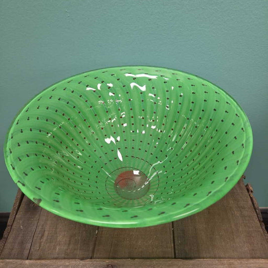 Jan Erik Ritzman & Sven Carlsson Transjo Artglass Watermelon Bowl