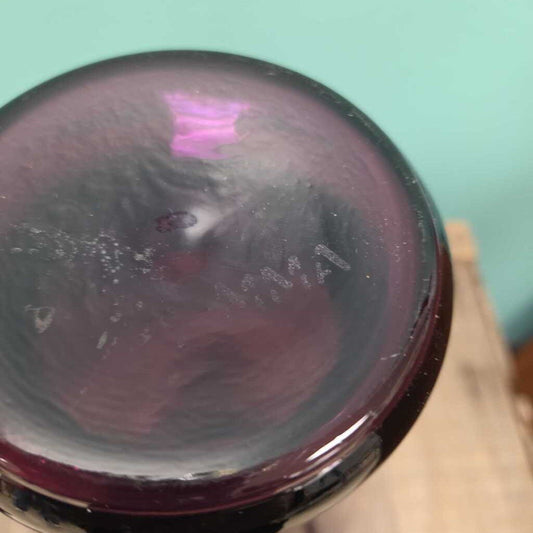Fentin Plum Pulled Feather Vase for MMA
