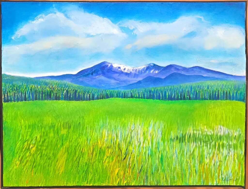 "Montana" Original Oil on Canvas by Iris Anne Grant