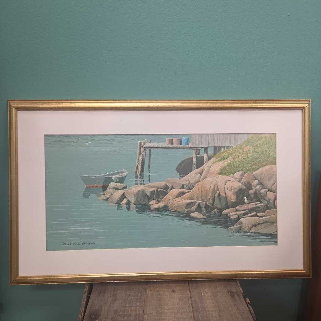 James Feriola Original Watercolor - Signed
