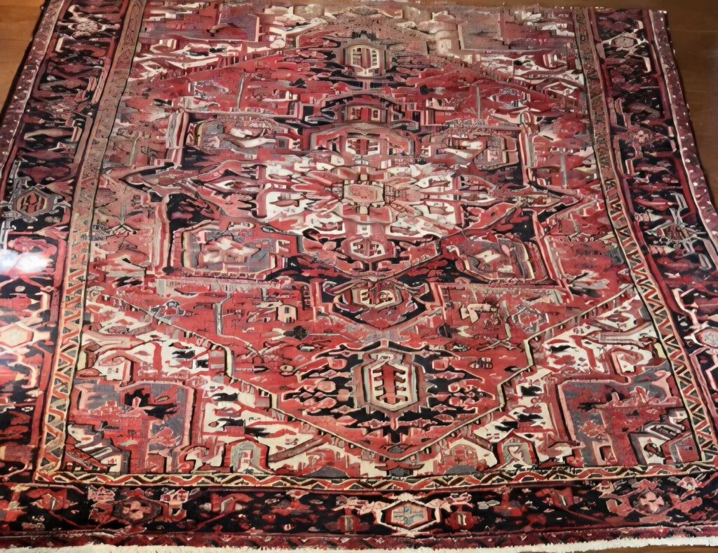 Hand Knotted 100% Wool Persian Area Rug