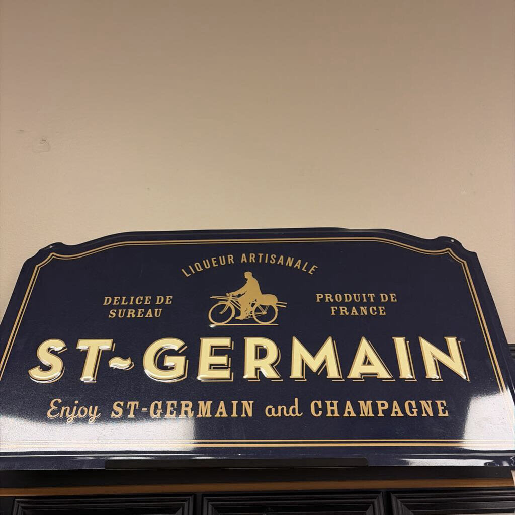 St-Germain Liqueur Artisanal Sign