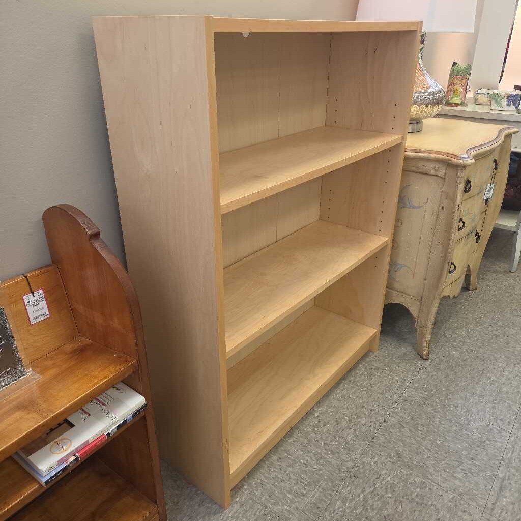 Birch Veneer Finished 2-Shelf Modern Bookcase (3 Available)