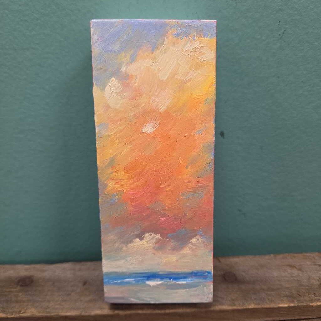 "Duck" Oil on Mini Canvas