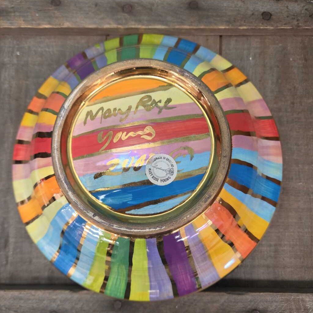 Mary Rose Young 8.25" Serving Bowl - Stripes