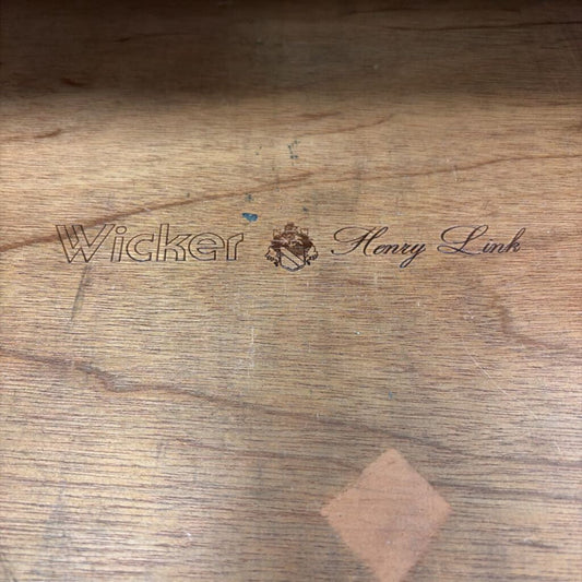 Henry Link Wicker Writing Desk