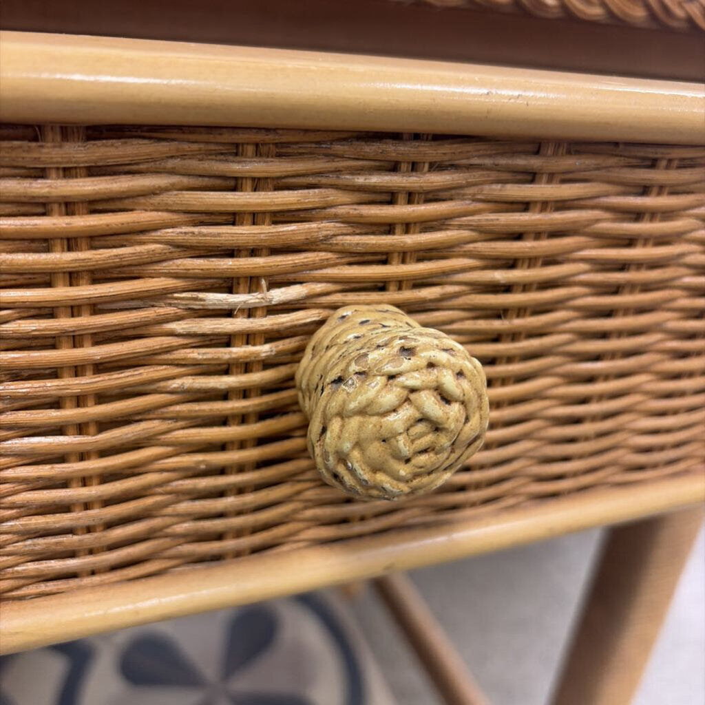 Henry Link Wicker Writing Desk