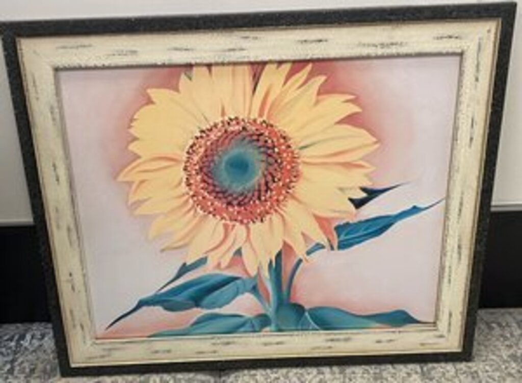 Georgia O'Keefe Sunflower from Maggie