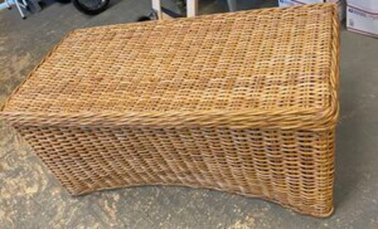 Coastal Braided Rattan coffee table