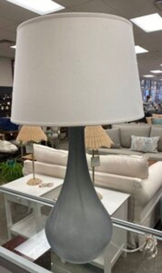 Robert Abbey Sanded Glass Lamp