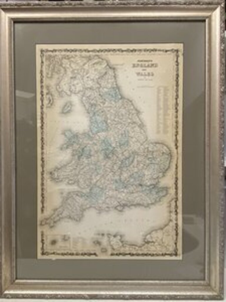 Antique Map of England and Wales