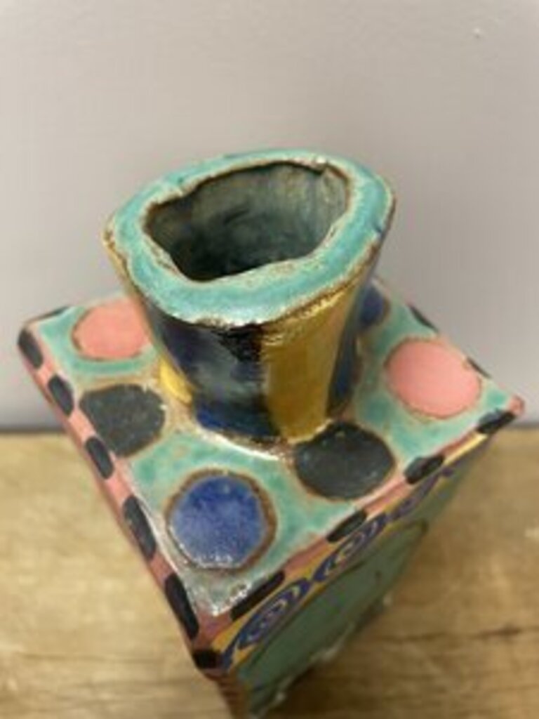 Original Glazed Terracotta Pottery Art