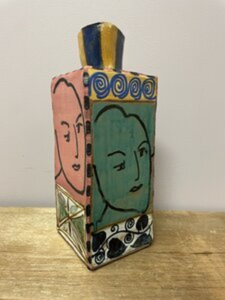 Original Glazed Terracotta Pottery Art