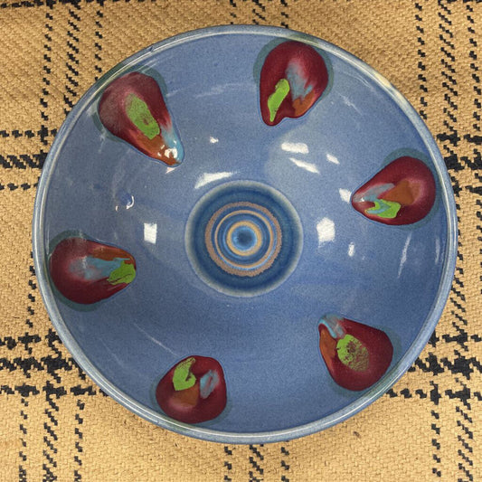 "Blue Moon Serving Bowl" by Lasser Ceramics