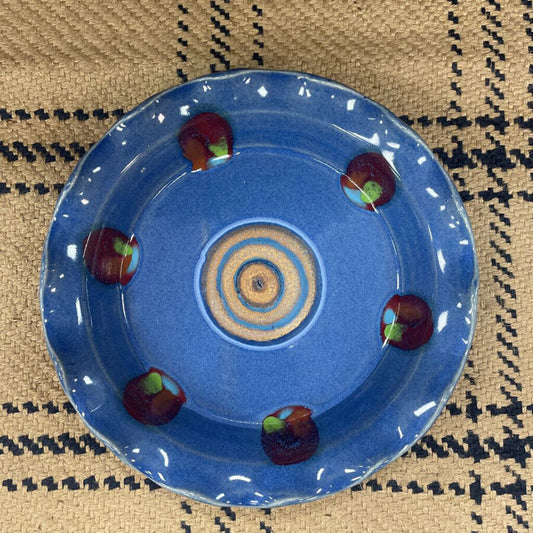Lasser Ceramics Blue Moon Pie Plate