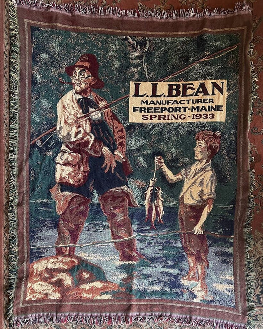 L.L. Bean "1933 Bean Catalog Throw" - NEW