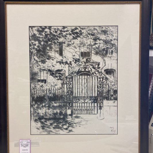 from Pottery Barn - Vintage Etching 2