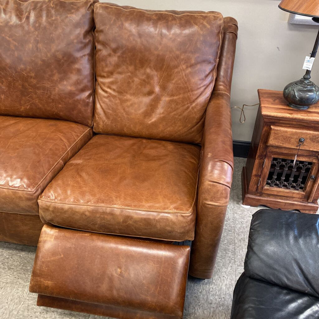 Electric Recliner Leather Sofa