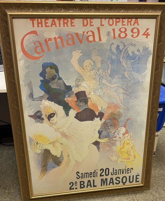 French Poster - Carnaval 1894