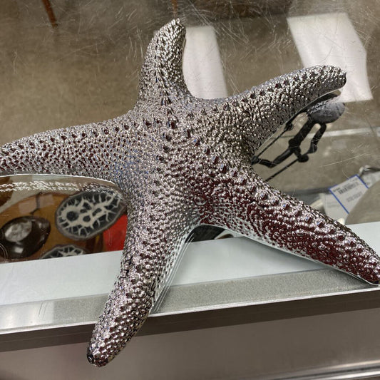 Ceramic Metallic Finish Starfish
