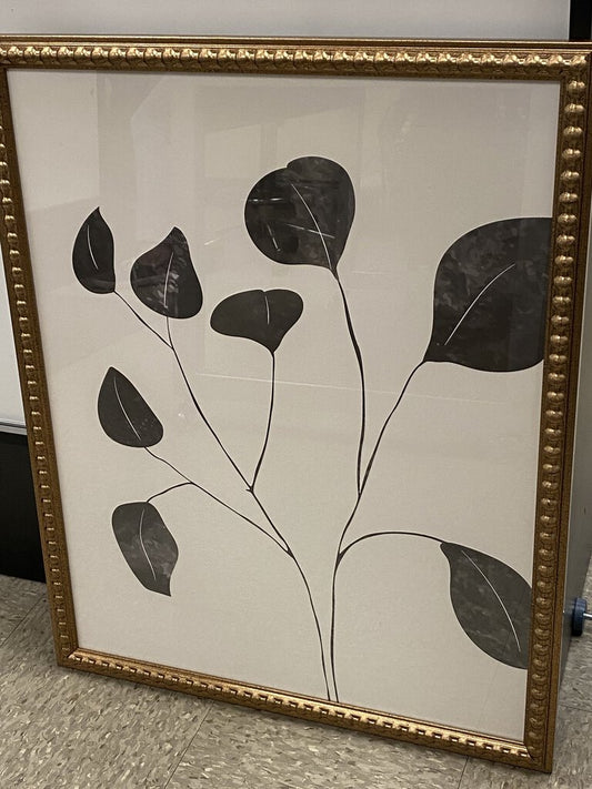 Modern Leaf Print