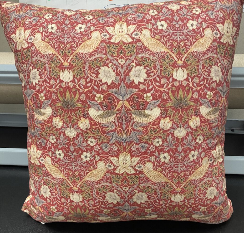 William Morris Inspired Print Pillow