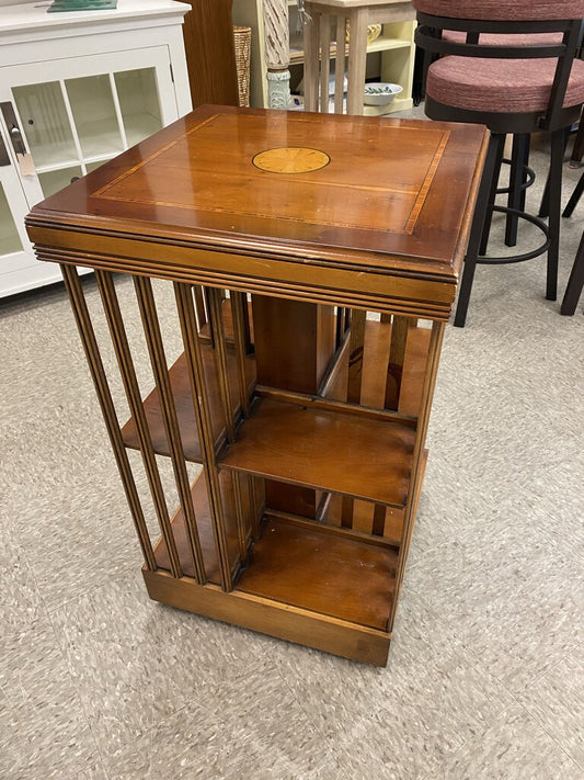 Swivel Bookcase on Wheels