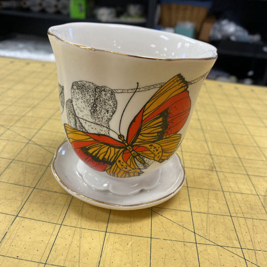 Porcelain Tea Cup Planter