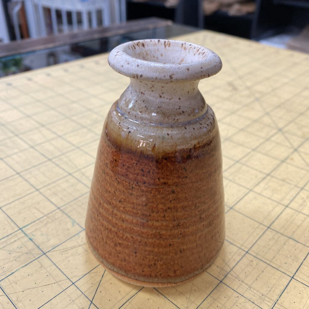 Stoneware Bud Vase