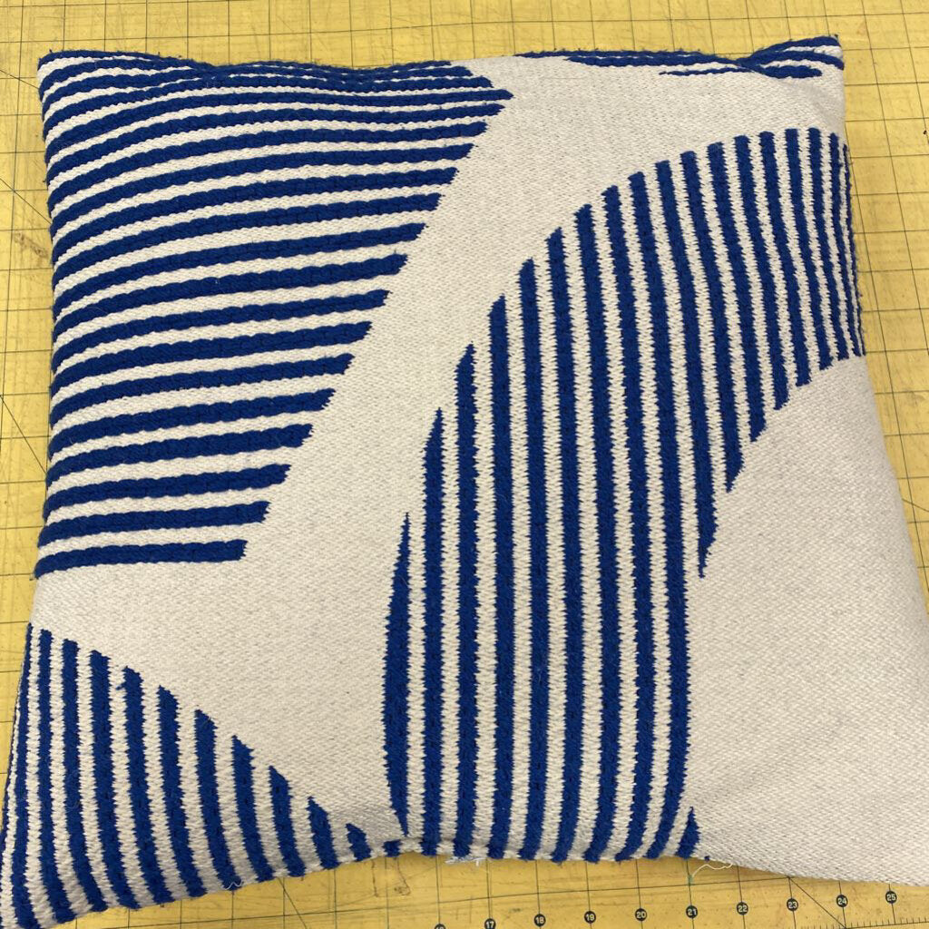 Abstract Woven Pillow