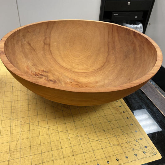 Large Wooden Decor Bowl