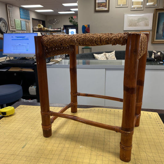 Bamboo and Twine Stool