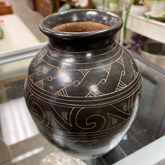 African Pottery Urn Vase