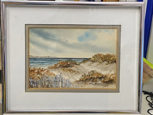 Helen Brown - Sand Dunes Watercolor