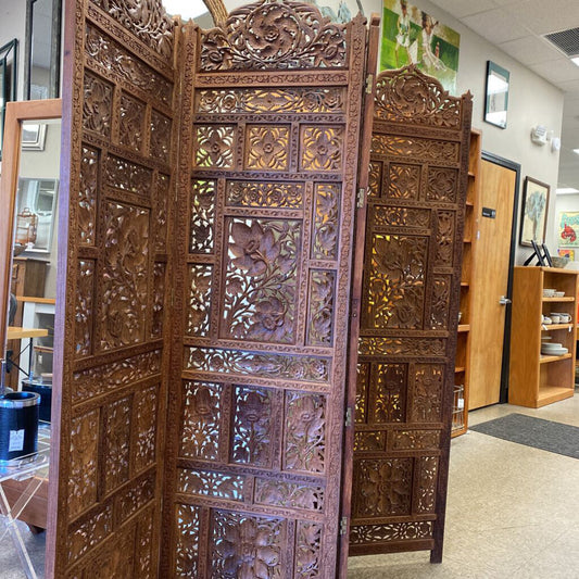 4 Part Folding Indian Room Screen