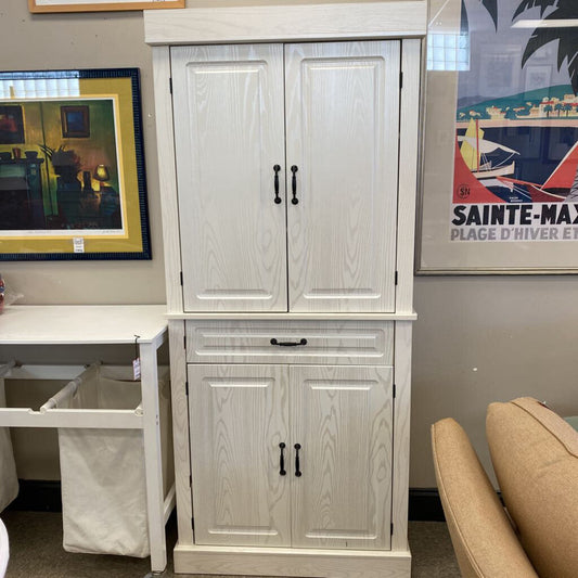 4 Door 1 Drawer Clothing Armoire