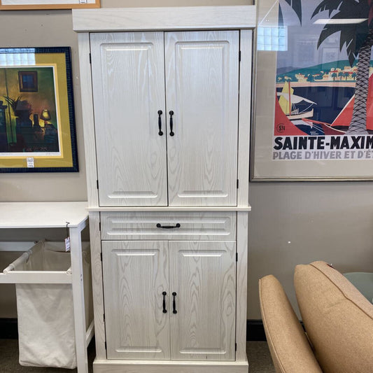 4 Door 1 Drawer Clothing Armoire