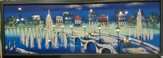 Richardi - "Paris at Night" Vintage Lighted