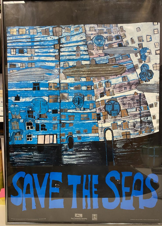 Hundertwasser " Save The Seas"