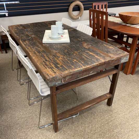 Folding Rustic Table