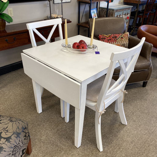 Drop Leaf Table 2 Chairs