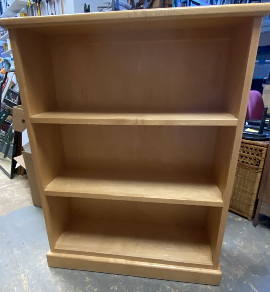 2 Shelf Solid Wood Bookcase