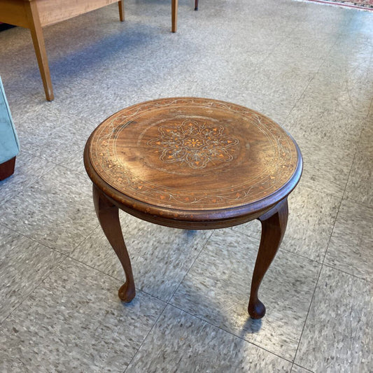 Pakistani Inlaid Wood Table