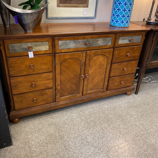 9 Drawer 2 Door Server w/Slate Trim