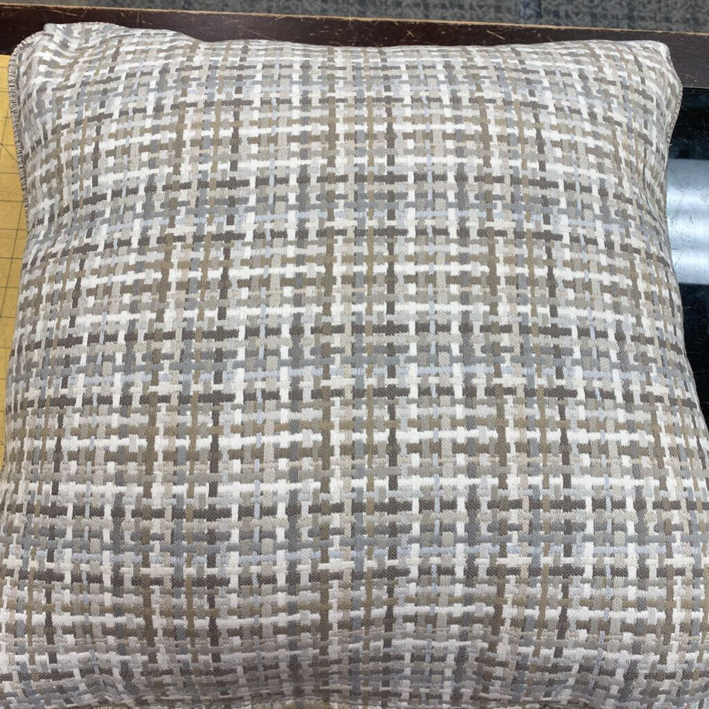 Woven Plaid Pillow