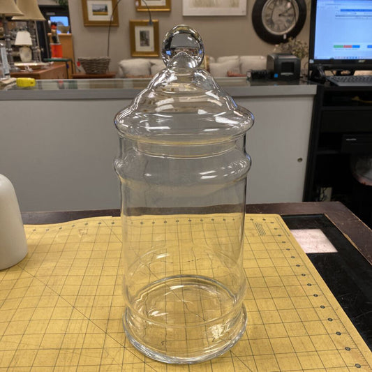 Glass Apothecary Jar