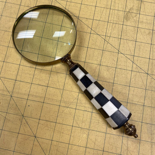 Wood/Bone Vintage Magnifying Glass