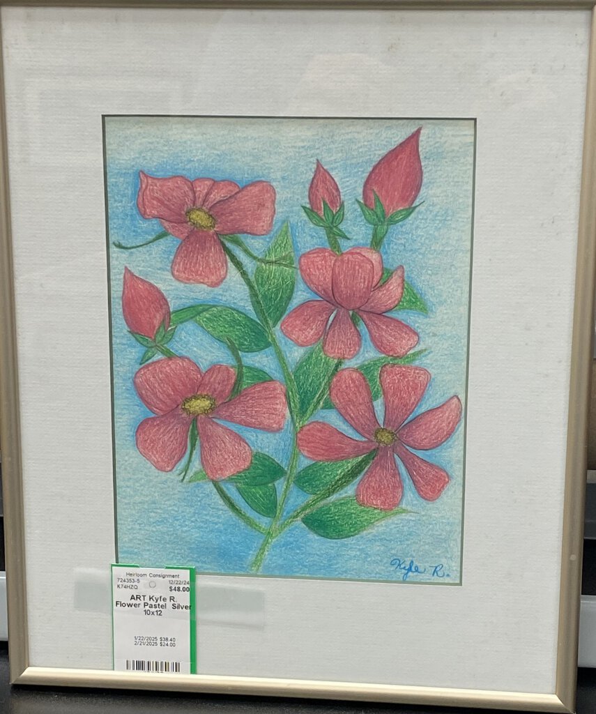 Kyle R. Flower Pastel