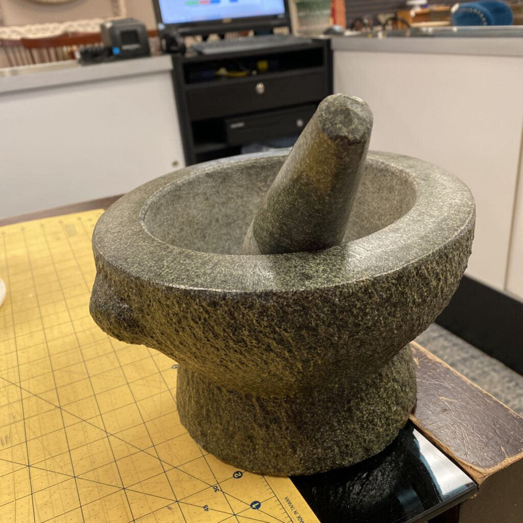 Large Granite Molcajete and Pestle